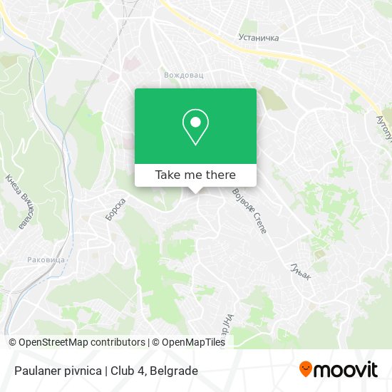 Paulaner pivnica | Club 4 map