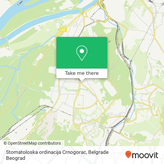 Stomatoloska ordinacija Crnogorac map