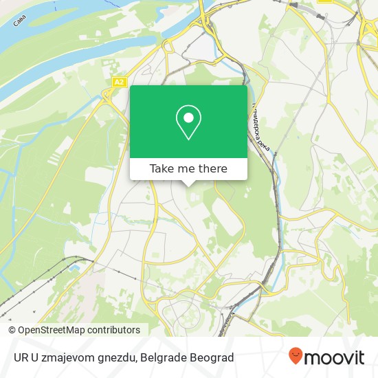 UR U zmajevom gnezdu map