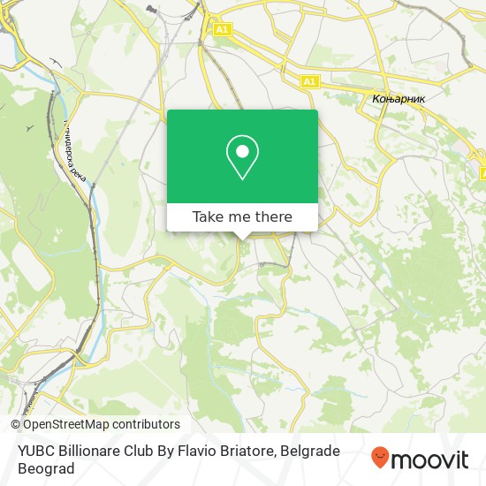 YUBC Billionare Club By Flavio Briatore map