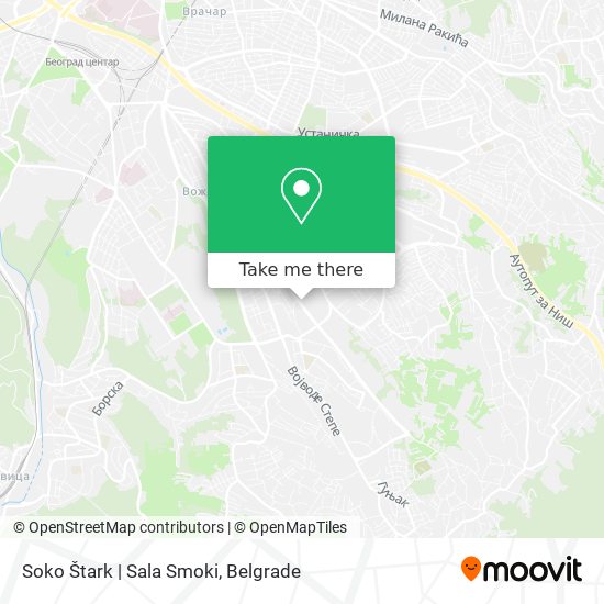 Soko Štark | Sala Smoki map