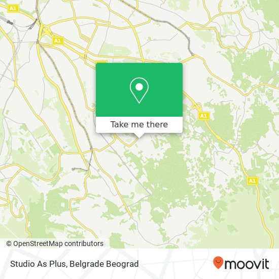 Studio As Plus map