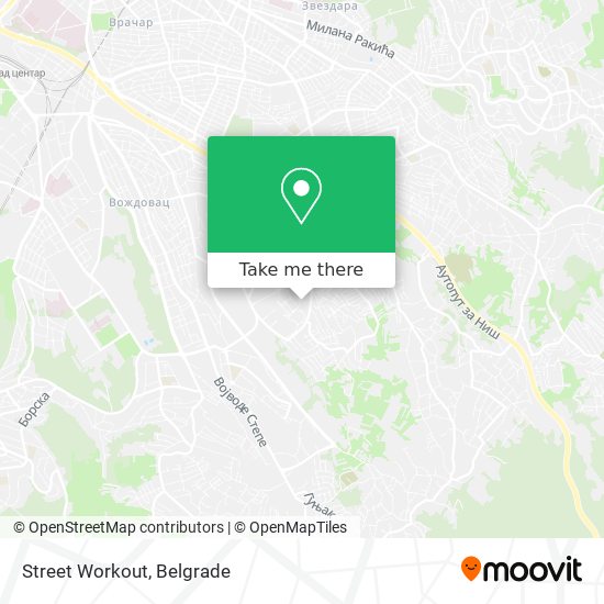 Street Workout map