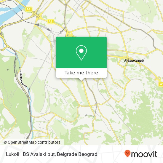 Lukoil | BS Avalski put map