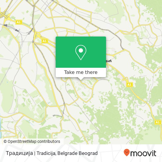 Традиција | Tradicija map