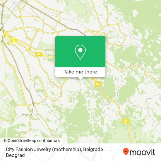 City Fashion Jewelry (mothership) map