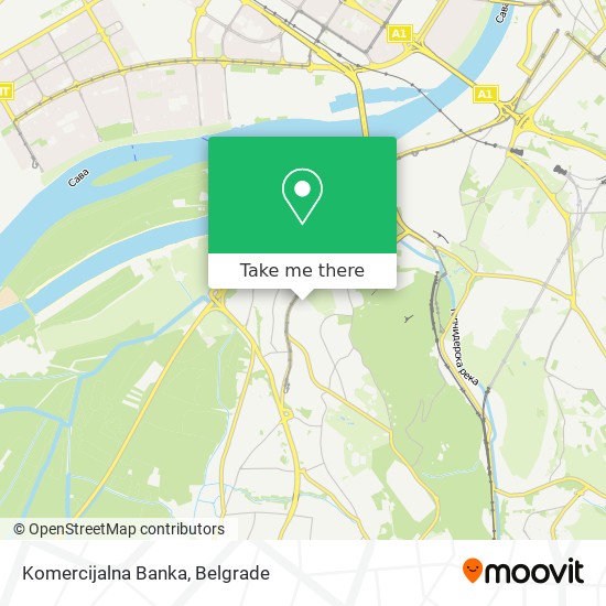 Komercijalna Banka map