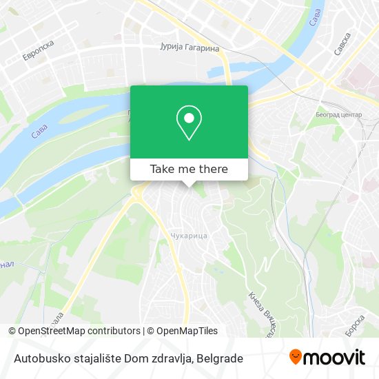 Autobusko stajalište Dom zdravlja map