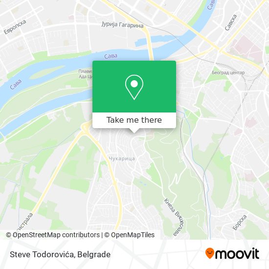 Steve Todorovića map