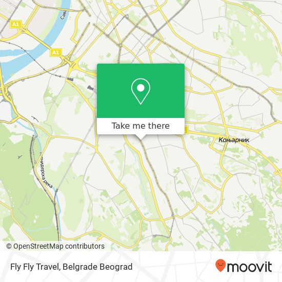 Fly Fly Travel map