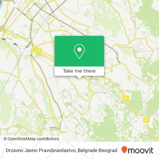 Drzavno Javno Pravobranilastvo map