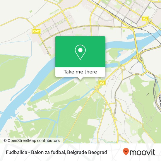 Fudbalica - Balon za fudbal map