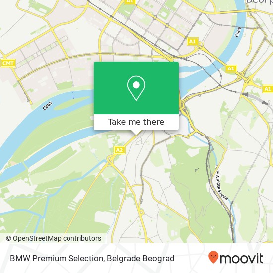 BMW Premium Selection map