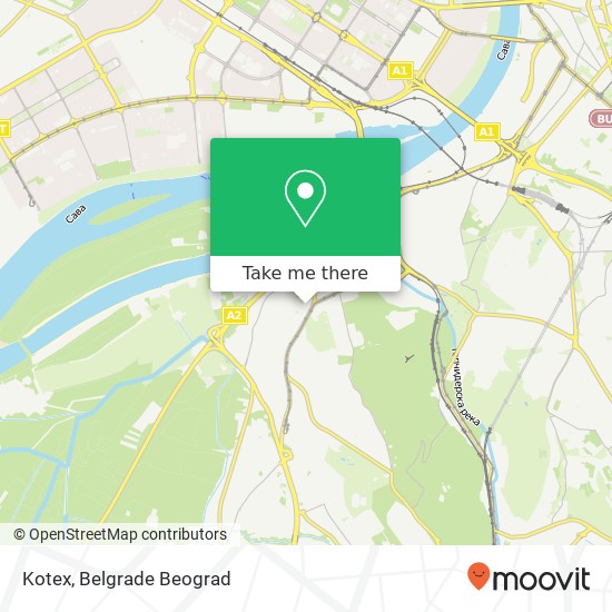 Kotex map