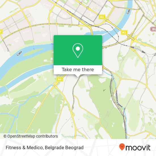 Fitness & Medico map