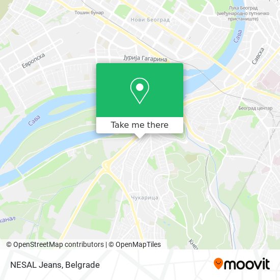 NESAL Jeans map