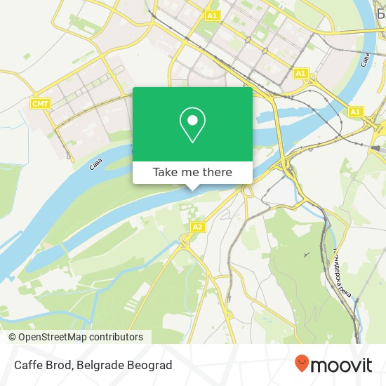 Caffe Brod map