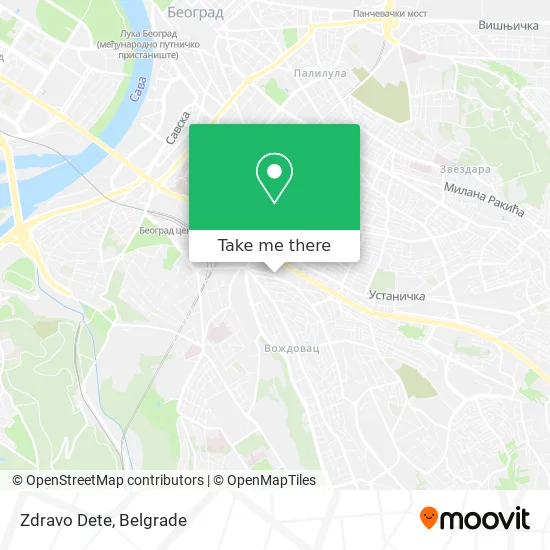 Zdravo Dete map