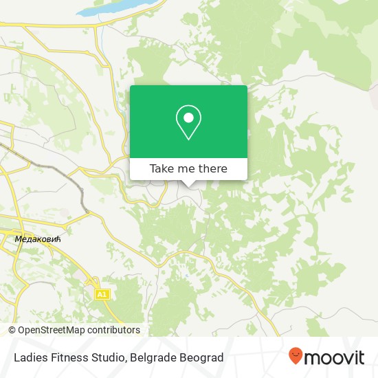 Ladies Fitness Studio map
