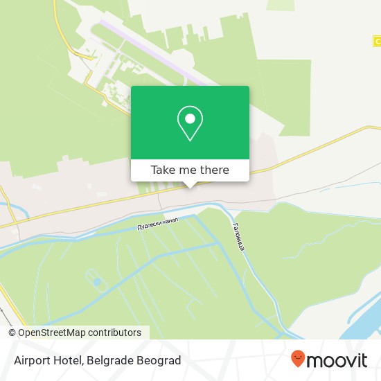 Airport Hotel map