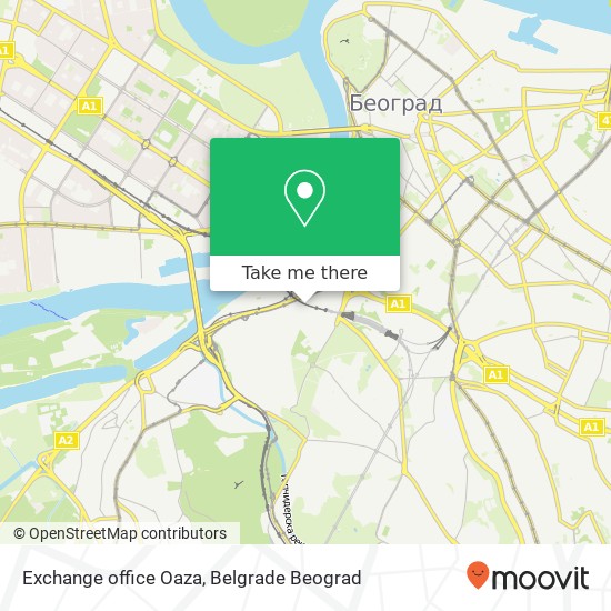 Exchange office Oaza map