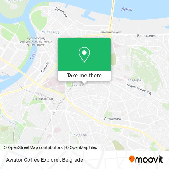 Aviator Coffee Explorer map