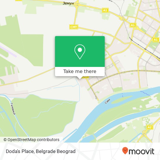 Doda's Place map