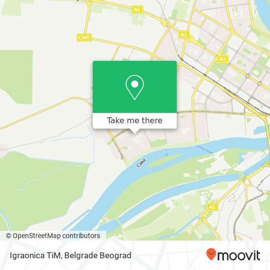 Igraonica TiM map