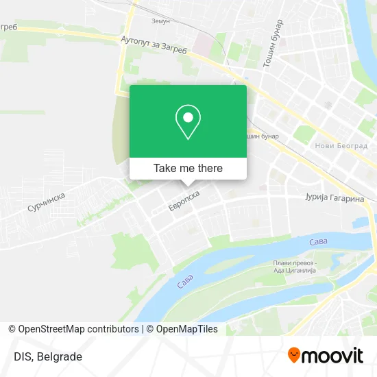 DIS map