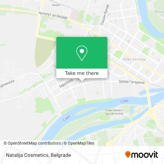 Natalija Cosmetics map