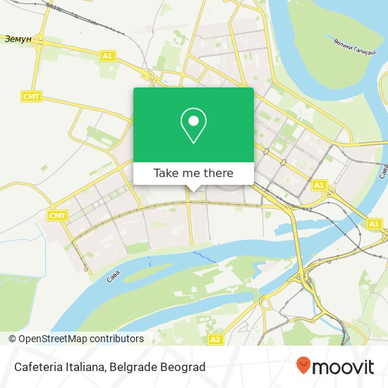 Cafeteria Italiana map