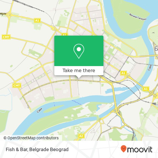 Fish & Bar map