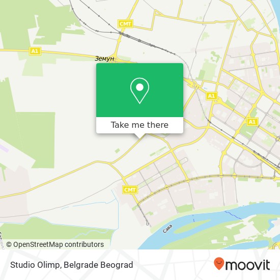 Studio Olimp map