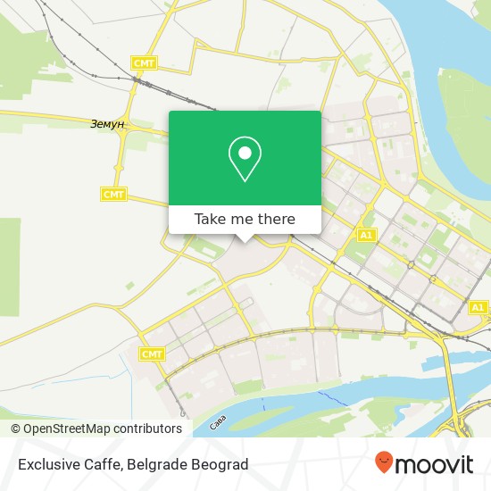 Exclusive Caffe map