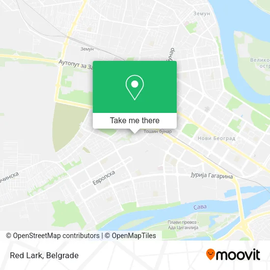 Red Lark map