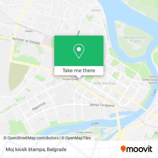 Moj kiosk štampa map