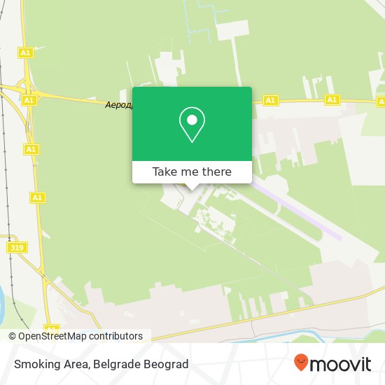 Smoking Area map