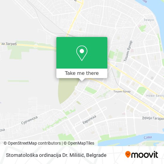 Stomatološka ordinacija Dr. Milišić map