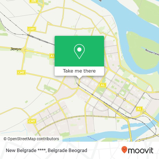New Belgrade **** map
