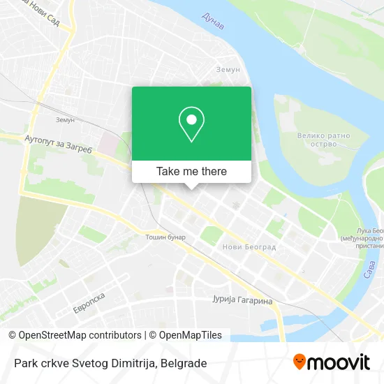 Park crkve Svetog Dimitrija map