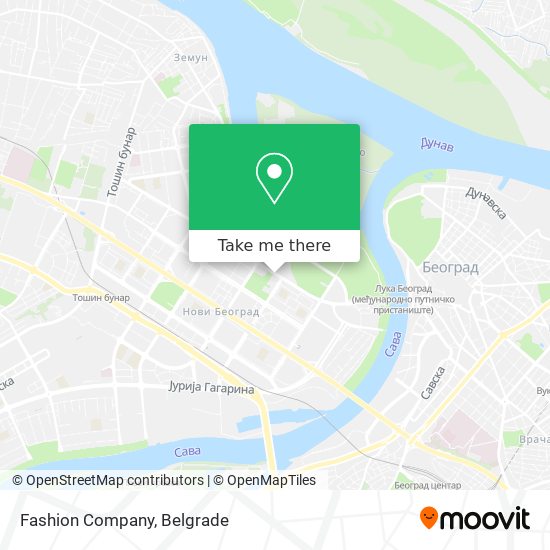 Fashion Company map