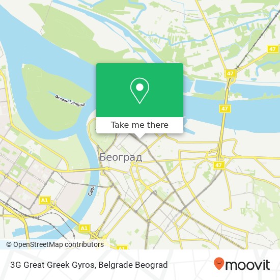 3G Great Greek Gyros map