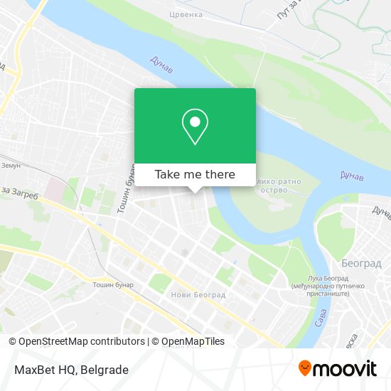 MaxBet HQ map