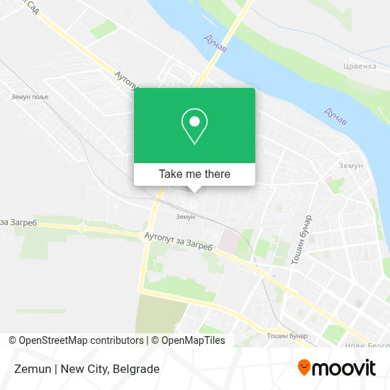 Zemun | New City map