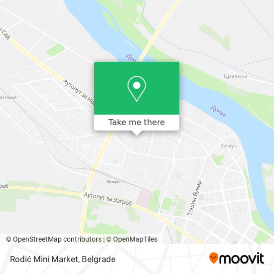 Rodić Mini Market map