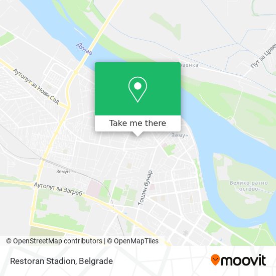 Restoran Stadion map