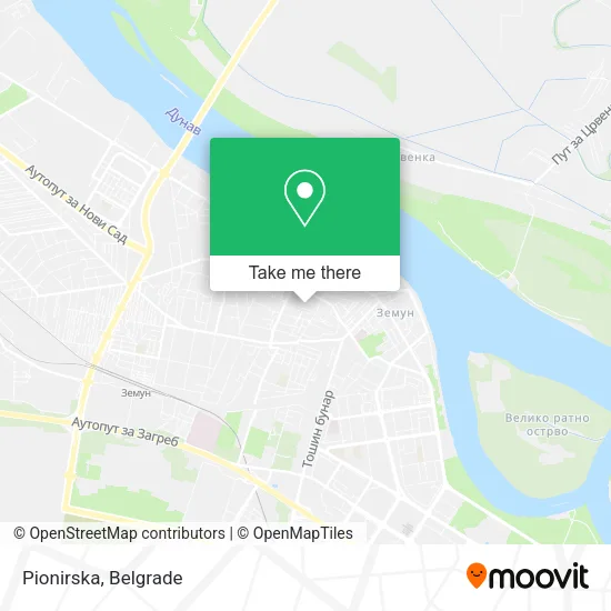 Pionirska map