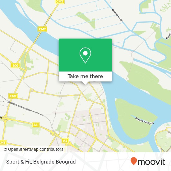 Sport & Fit map