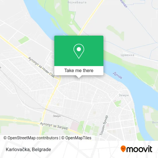 Karlovačka map