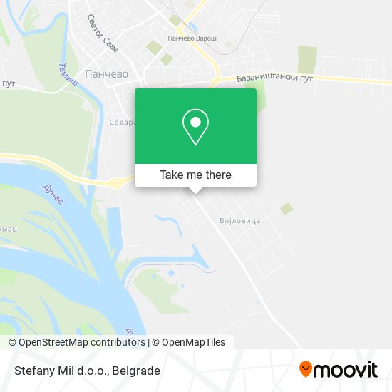 Stefany Mil d.o.o. map
